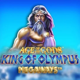 Age Of The Gods: King of Olympus Megaways logo by Origins at Binobet Casino