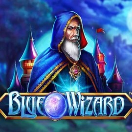 Blue Wizard logo by Quickspin at Binobet Casino
