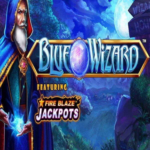 Enjoy Blue Wizard Fire Blaze Jackpots by Rarestone Gaming – logo hosted on binoobet.nl