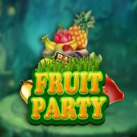 Fruit Party slot logo by Top Trend Gaming at Binobet Casino