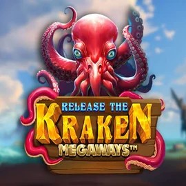 Release the Kraken Megaways logo by Pragmatic Play Binobet Casino